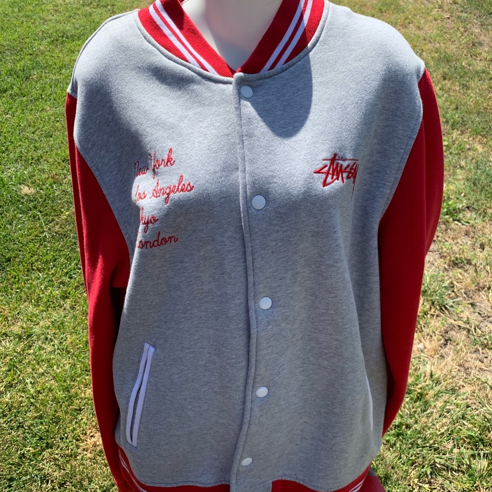 STUSSY VARSITY JACKET